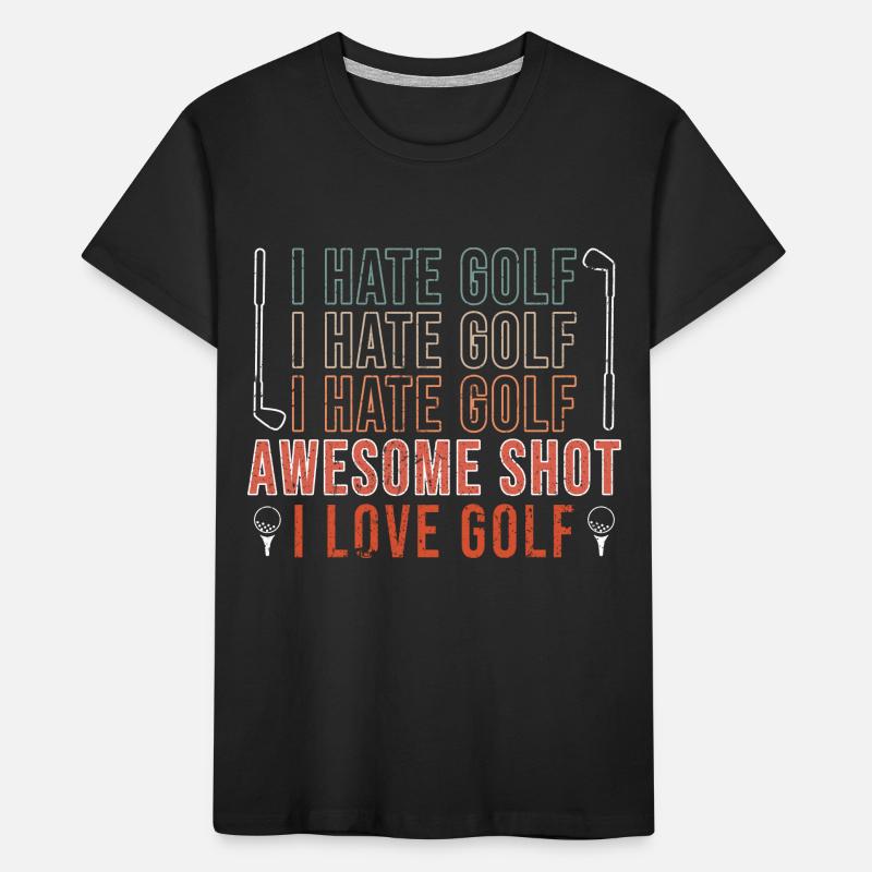 Golf Golfeurs Golfeurs T-shirt bio Premium Enfant