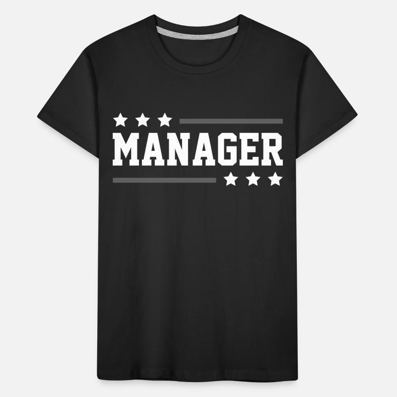 Manager Beruf Kinder Premium Bio T-Shirt