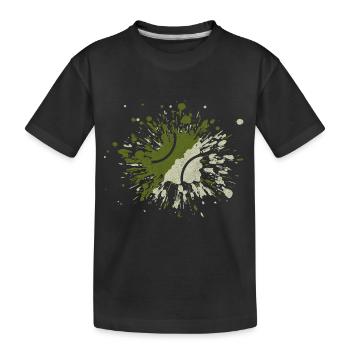 Tennis - T-shirt bio Premium Enfant - noir - Devant