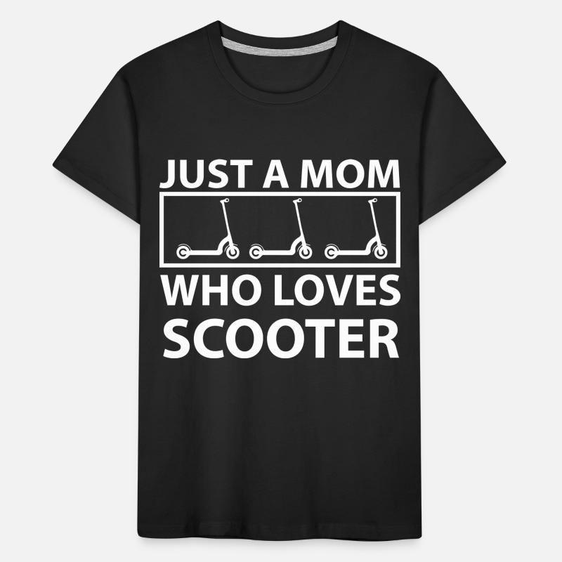 E-Scooter Roller Kinder Premium Bio T-Shirt