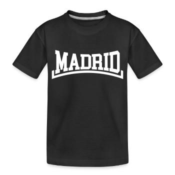 Madrid - T-shirt bio Premium Enfant - noir - Devant