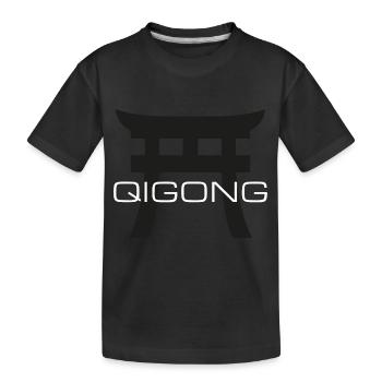 Torii Tor Qigong blanc - T-shirt bio Premium Enfant - noir - Devant