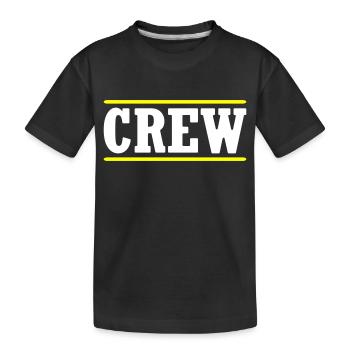Timbres de l’équipage - T-shirt bio Premium Enfant - noir - Devant