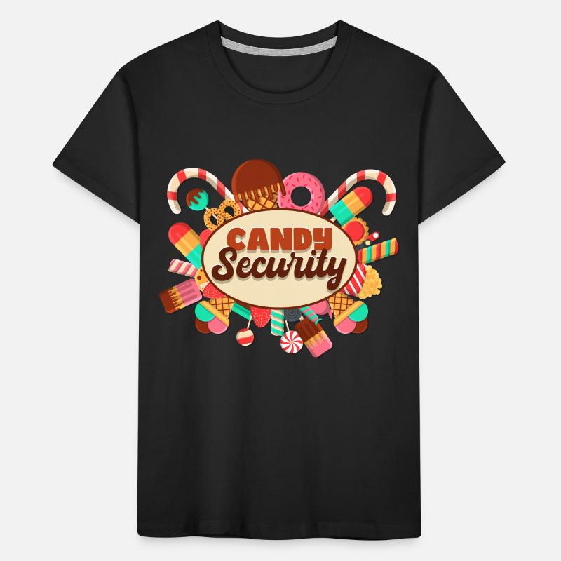 Candy Security Kids' Premium Organic T-Shirt