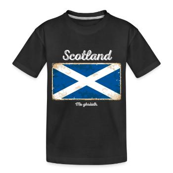 Ecosse mon amour - T-shirt bio Premium Enfant - noir - Devant