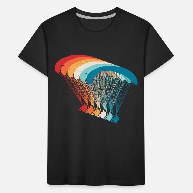Skydive Evolution: Paraglider Design Kids' Premium Organic T-Shirt