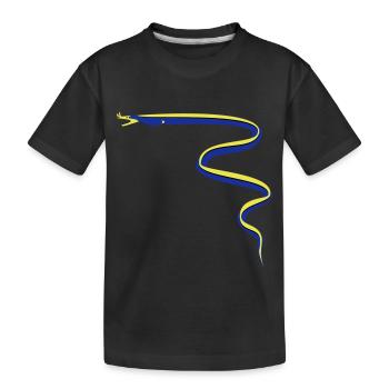 Poissons, Nez Moray - T-shirt bio Premium Enfant - noir - Devant
