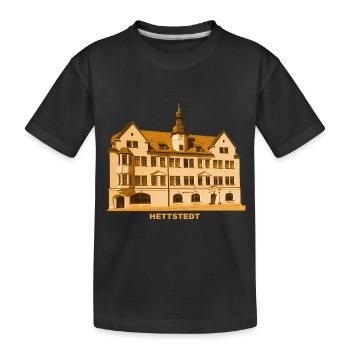 Hettstedt Rathaus Harz Mansfeld Saxe-Anhalt - T-shirt bio Premium Enfant - noir - Devant