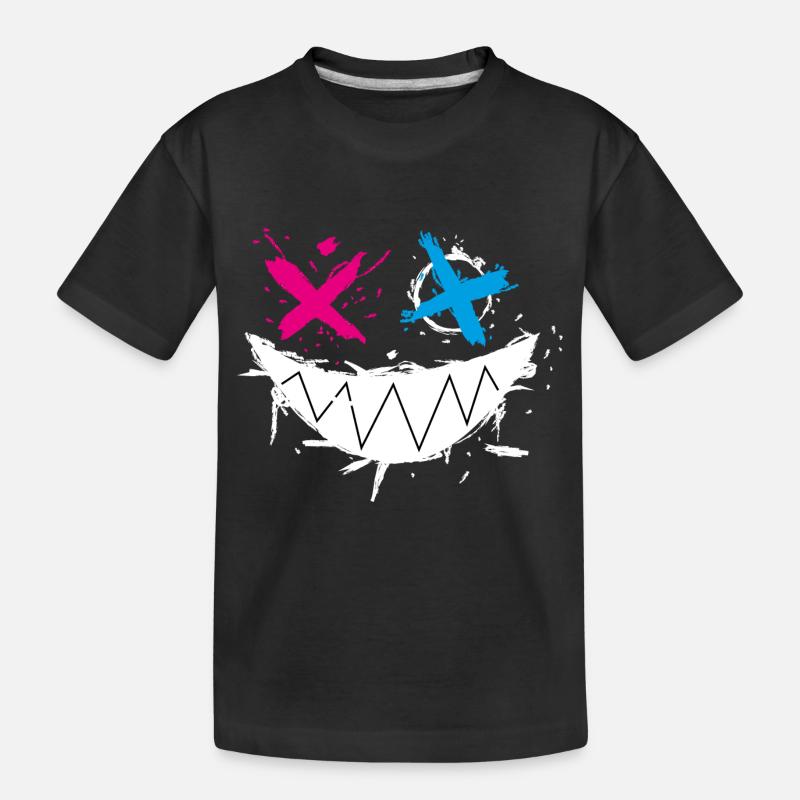 Smile1 - Kinder Premium Bio T-Shirt - Schwarz