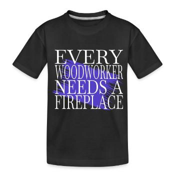 humor americas fun bingo hall tshirts - Kinder Premium Bio T-Shirt - Schwarz - Vorne