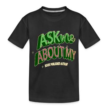 Anniversaire du langage informatique - T-shirt bio Premium Enfant - noir - Devant