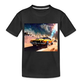 Mad and Furious #2 - Kids' Premium Organic T-Shirt - black - Front
