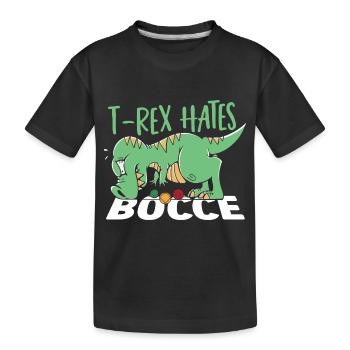 Lyonnaises - T-shirt bio Premium Enfant - noir - Devant