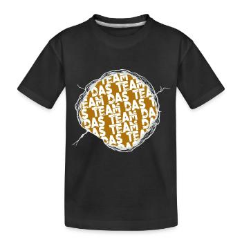 Cadeau de Noël Cadeau d’anniversaire - T-shirt bio Premium Enfant - noir - Devant