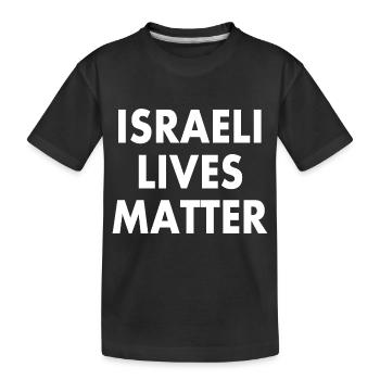 Israeli lives matter - T-shirt bio Premium Enfant - noir - Devant
