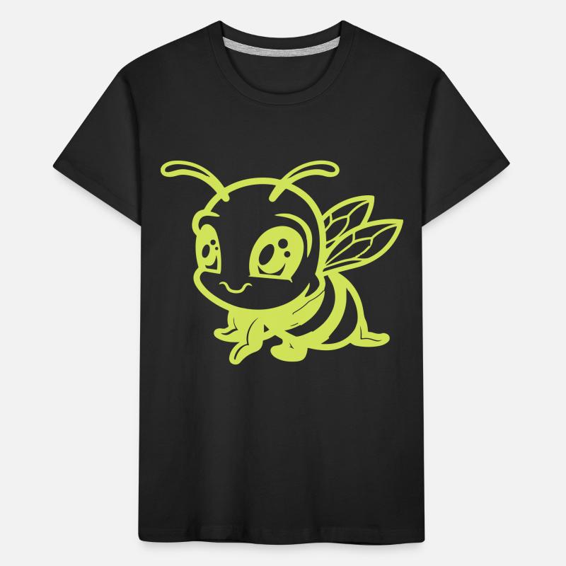 Bee Bumblebee Comic Kids' Premium Organic T-Shirt