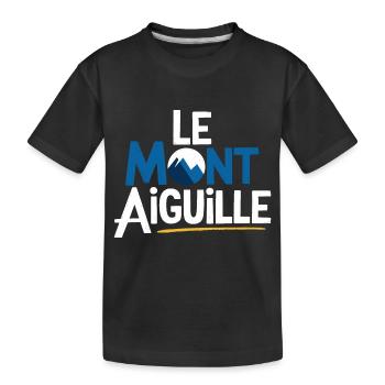 Le Mont Aiguille - T-shirt bio Premium Enfant - noir - Devant