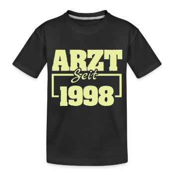 Chief Physician 1998 - Kids' Premium Organic T-Shirt - black - Front