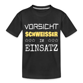 Profession Soudeur - T-shirt bio Premium Enfant - noir - Devant
