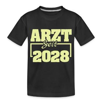 Médecin 2028 - T-shirt bio Premium Enfant - noir - Devant