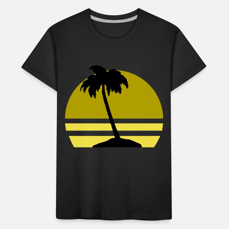 Île Palm T-shirt bio Premium Enfant