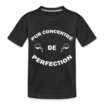 Humour - Pur concentré de perfection - T-shirt bio Premium Enfant - noir - Devant
