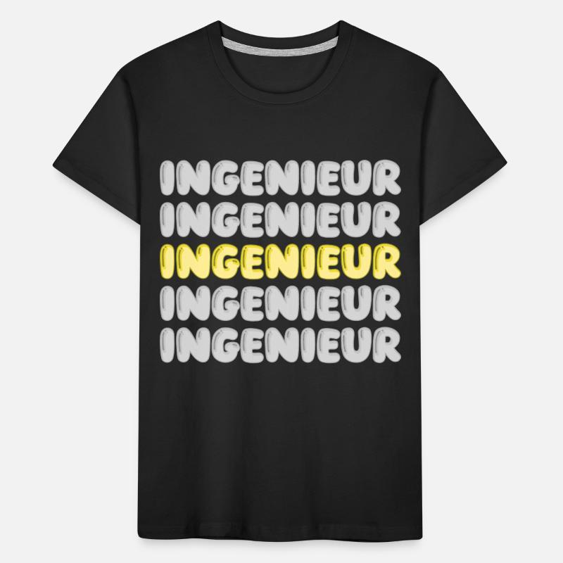 Work Engineer Kids' Premium Organic T-Shirt