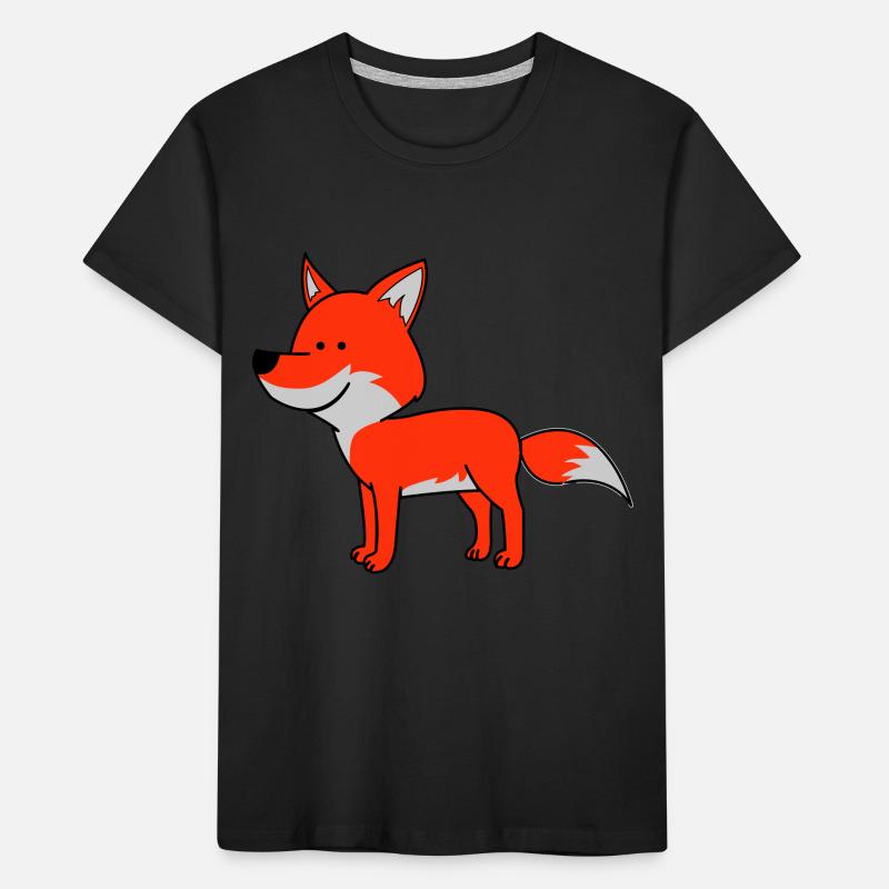 Fox 02 Kids' Premium Organic T-Shirt