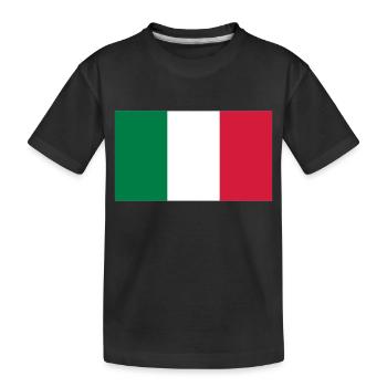 Nationalflagge von Mexiko - Kinder Premium Bio T-Shirt - Schwarz - Vorne