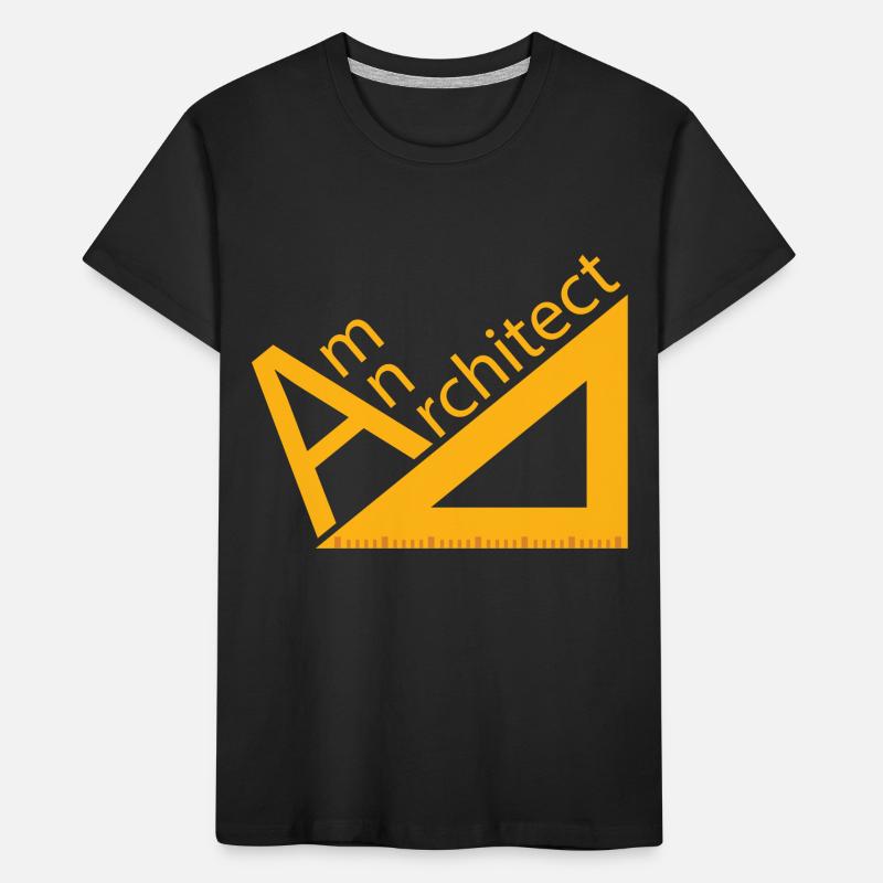 Architecte / Architecture: suis architecte T-shirt bio Premium Enfant