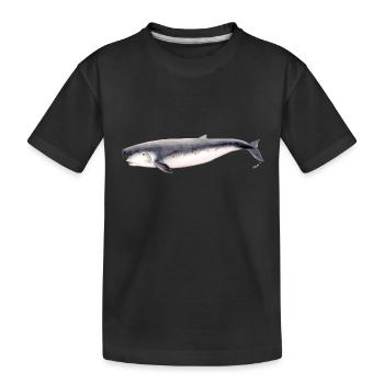 Pygmy sperm whale Pygmy sperm whale Kogia breviceps - Kids' Premium Organic T-Shirt - black - Front