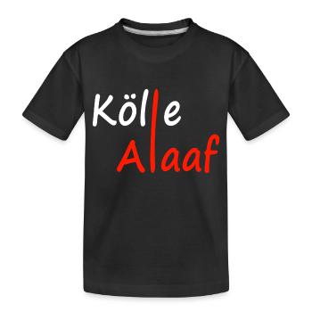 Kölle Alaaf - Karneval Fasching - Kinder Premium Bio T-Shirt - Schwarz - Vorne