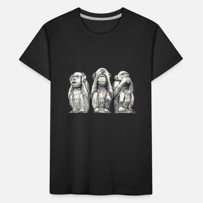 monkey Kids' Premium Organic T-Shirt