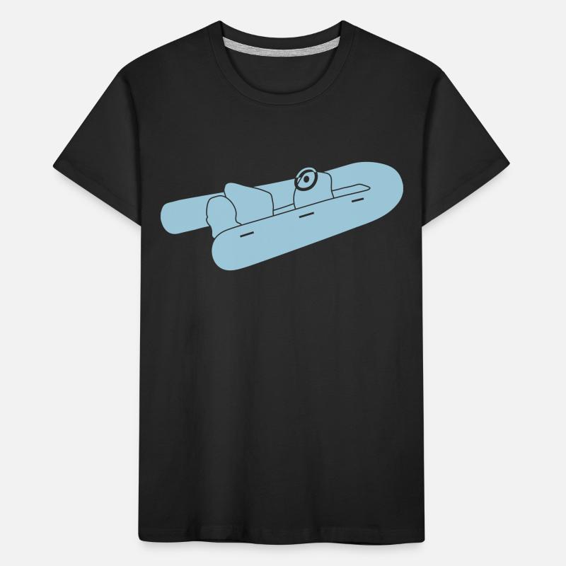 inflatable boat_g1 Kids' Premium Organic T-Shirt