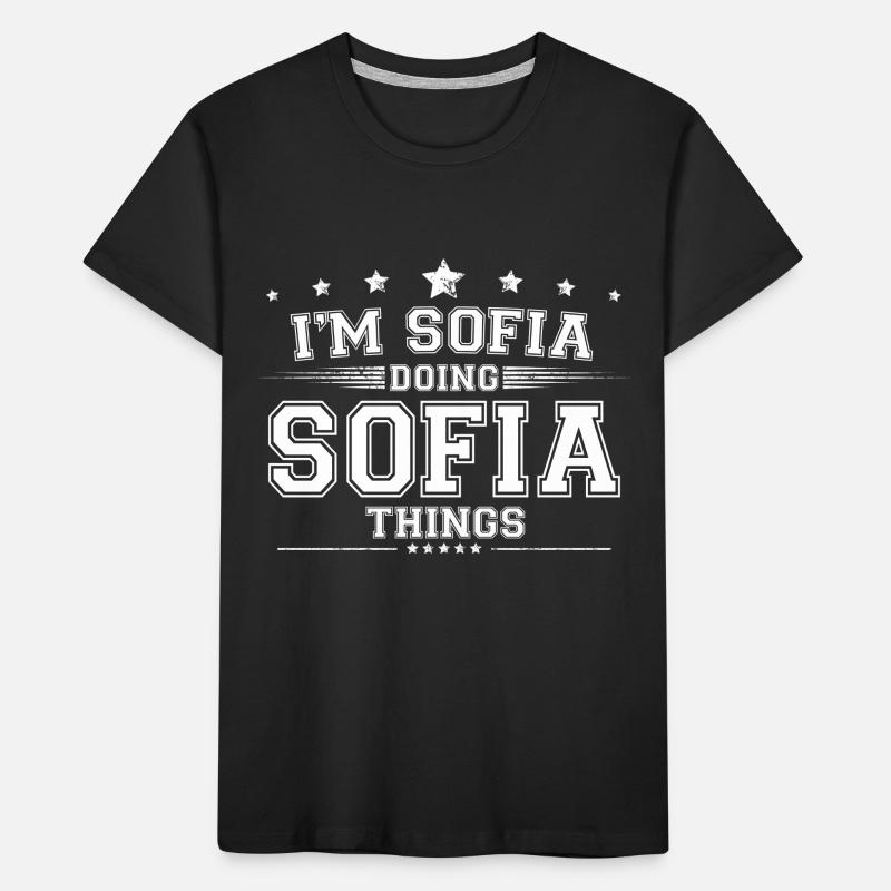 Sofia T-shirt bio Premium Enfant