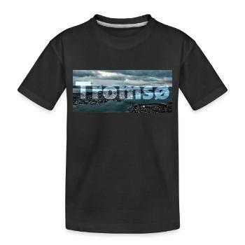 Tromsø - la perle du cercle polaire arctique - T-shirt bio Premium Enfant - noir - Devant