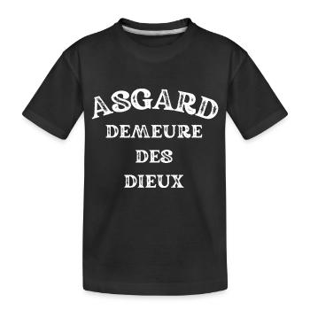 ASGARD DEMEURE DES DIEUX - T-shirt bio Premium Enfant - noir - Devant