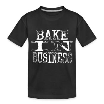 cuisine humour professionnel vocation cuisinier - T-shirt bio Premium Enfant - noir - Devant