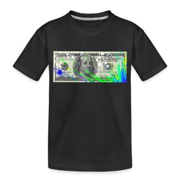 Dollar - T-shirt bio Premium Enfant - noir - Devant