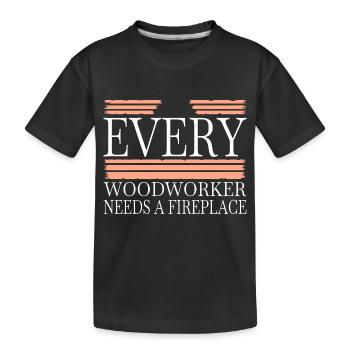 john carpenter job mason sayings hearbeat - Kinder Premium Bio T-Shirt - Schwarz - Vorne