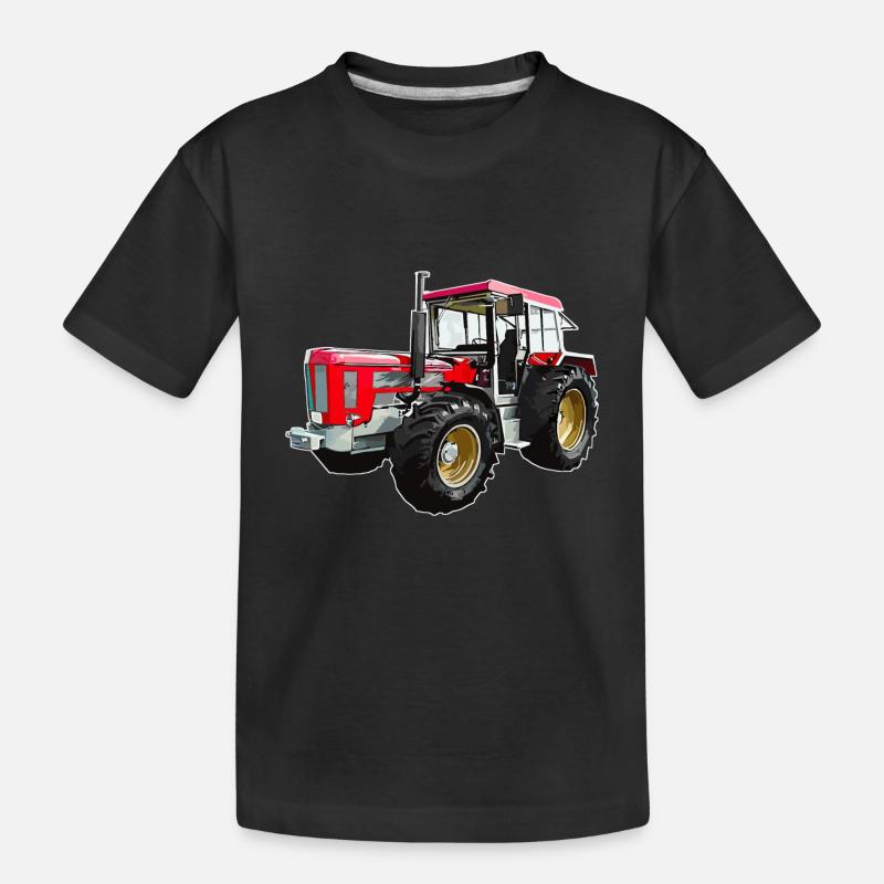 Schlüter Super 2000 - Kinder Premium Bio T-Shirt - Schwarz