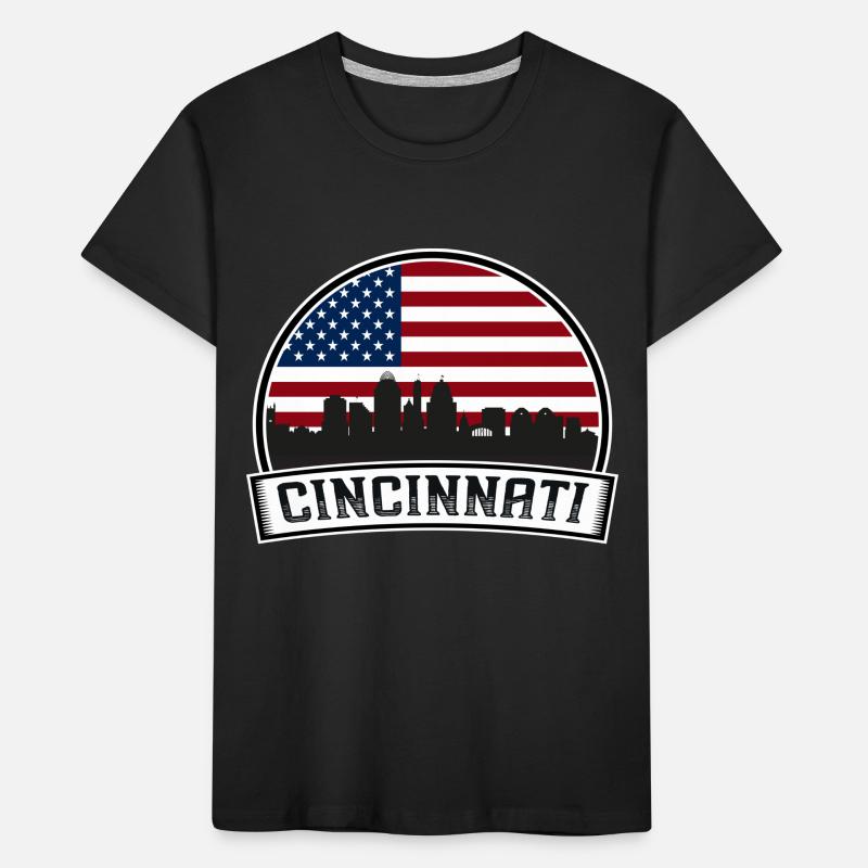 Cincinnati Kids' Premium Organic T-Shirt