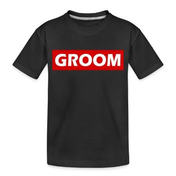 Groom - T-shirt bio Premium Enfant - noir - Devant
