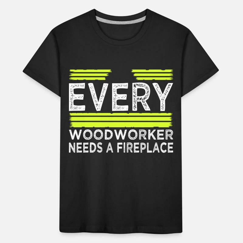 cabinetmaker tools cutter forestry Kinder Premium Bio T-Shirt