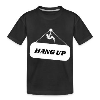 Un instant - T-shirt bio Premium Enfant - noir - Devant