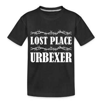 Lost Place Urbexer Urbex Cadeau - T-shirt bio Premium Enfant - noir - Devant