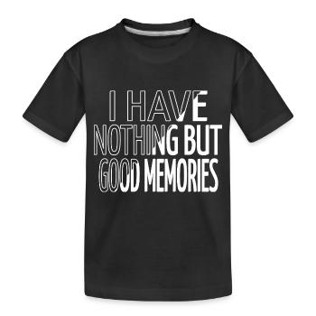 hack out present idea computer freak gift encrypt - Kids' Premium Organic T-Shirt - black - Front
