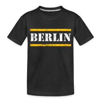Berlin - T-shirt bio Premium Enfant - noir - Devant