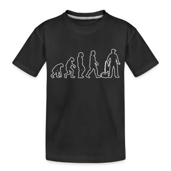 Craftsman Mechanic Craftsman Screwdriver - Kids' Premium Organic T-Shirt - black - Front