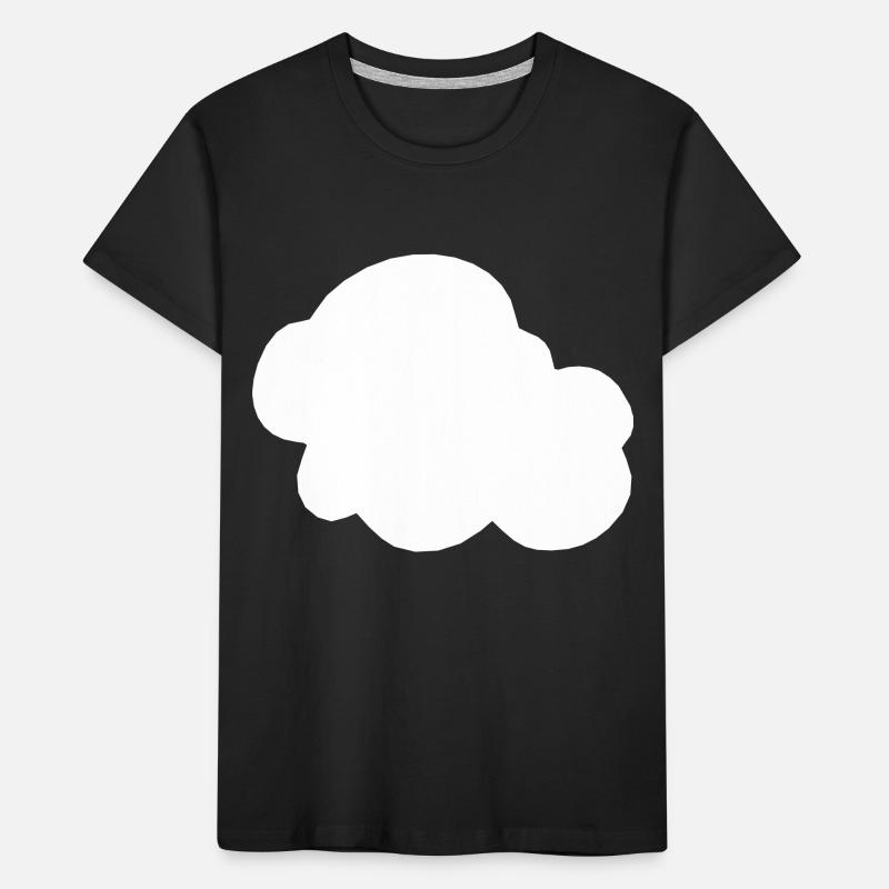 Weather Cloud Clouds Rain Sky Vector 2 Kids' Premium Organic T-Shirt